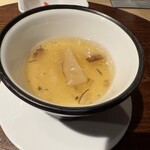 赤坂 鮨大谷 - マコモ茸と松茸の茶碗蒸し