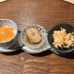 赤坂 鮨大谷 - 前菜３種