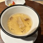 赤坂 鮨大谷 - マコモ茸と松茸の茶碗蒸し