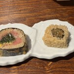 赤坂 鮨大谷 - 巻物３種