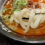 はなまるうどん 秋田川元店 - 麺はモチモチ