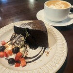 Anarogu Kafe Raunji Tokyo - ガトーショコラ