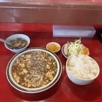 中華飯店憩松苑 - 麻婆豆腐定食