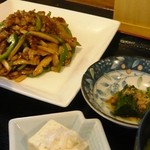 蛍の家族 - 豚肉とピーマンの牡蠣油炒め