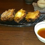 和風ダイニングきらり - 自家製さつま揚げ、これも外はカリっと中はフワフワ
