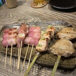 蕎麦と鶏 はんさむ 用賀 - 