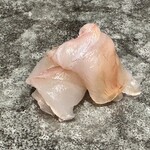 新宿御苑前 鮨らぼ  - アマダイの刺身