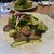 ヤナカ スギウラ - 料理写真:サワラを香ばしく焼いてありますが中はお刺身です！お野菜は一つ一つ味付けがあり野菜が最高に美味しかったです
