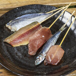 山藤烤肉串青花魚
