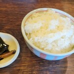 麺や 紡 - ご飯