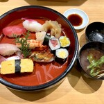 Sushi Hayata - すし定食 990円