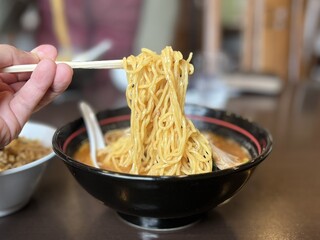 Rairai Ken - ランチセット(チャーハンセット) 380円
                        八丁焦がし味噌ラーメン 1,020円