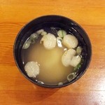 グリル＆コーヒー はせがわ - 味噌汁