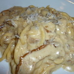 TRATTORIA AL SODO  - ザ濃厚！ポルチーニがふんだに薫るクリームソースのタリオリーニ1,700円