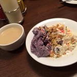 オン ディッシュ - 二皿目、スープ付き