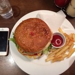 オン ディッシュ - バーガー空中写真