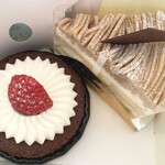 シュークレール - ガーショコラ＆栗ショート