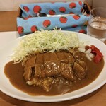 カレー家DEN 肥後橋店 - キャベツスライストッピング