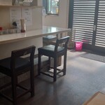 濃厚ラーメン 大葉商店 - カウンター席