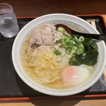 賞讃 - 豚うどん（ひやあつ）＆元気玉