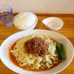 ra-mensemmonushiototori - 濃厚汁なし担担麺900円ライス120円