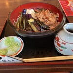 遊鶴 - 料理写真:揚げ茄子おろしそば