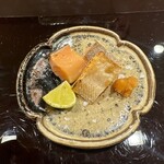 Sushi Hirose - 河豚、白子ポン酢