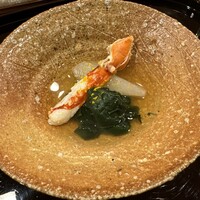 鮨ひろ瀬 - 蟹、若布