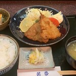 笑夢 - アジフライ定食