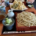 香福屋 - 料理写真:もりそばと舞茸天ぷら