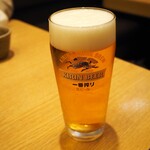 Seiryuu Inakasoba - 生ビール