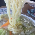 チャンポン屋 - 麺リフトアップ