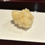 天ぷら たけうち - 鱈の白子