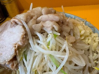 ラーメン二郎 - 小ラーメン(ニンニク・アブラ)アップ