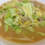 華萬 - 味噌ラーメン！熱々で美味い！