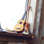 かねよ食堂・カフェ・アートスタジオ - 珍しくガーリッシュなコーナー