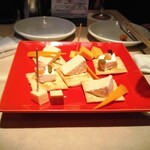 ビレバン - チーズ盛り合わせ