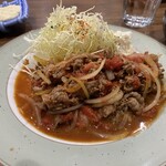 えいすけ - ビーフトマト焼き定食