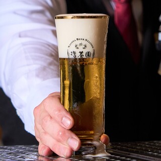 多彩な樽生ビールが待つ浩養園のビールラインナップ◎