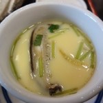 とんかつ合掌 - 茶碗蒸し