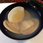 陸女鮨 - 蛤吸い。