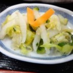 とんかつ合掌 - 漬物