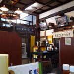 とんかつ合掌 - 厨房の入口