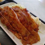 第一食堂 - 厚切りの豚ロース肉