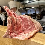 洋食 おがた - 生で見ると迫力満点