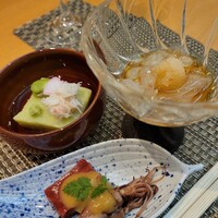 京橋 寿司 ひさ田 - 先付け