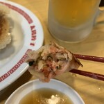 大衆酒場 タイヨウギョーザ - 焼き餃子　紅生姜