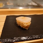 すし処 元禄 - タイラ貝　(おすすめにぎり御膳)