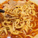 ラーメン二郎 - 赤酢投入～♪