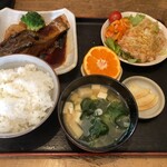 楓月 - 銀ヒラス煮＋とり竜田1320円
